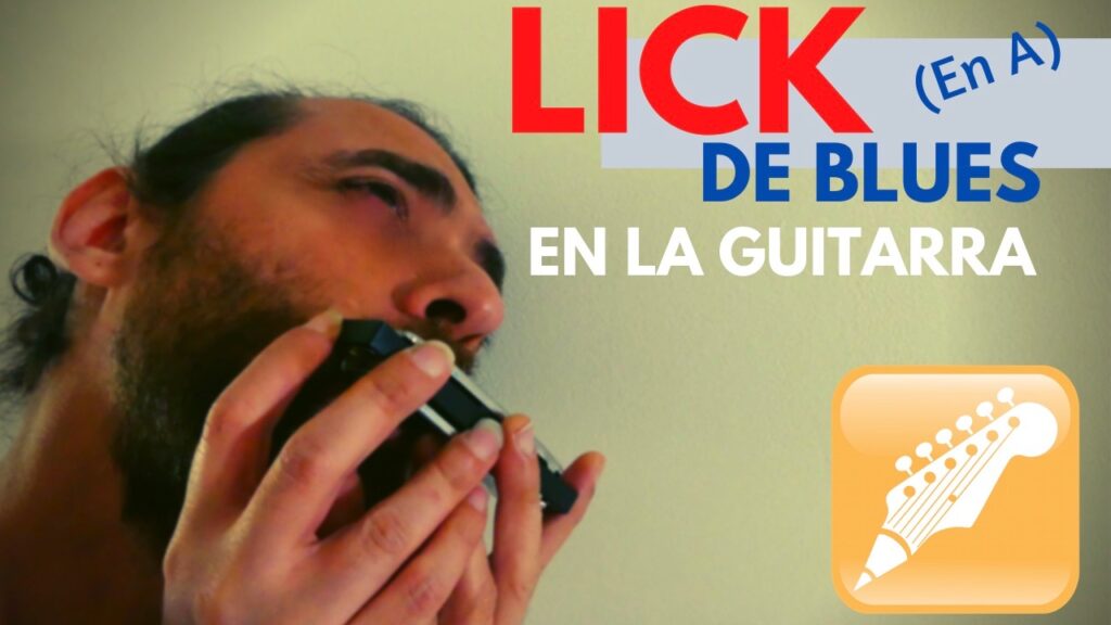 Lick en A para guitarra