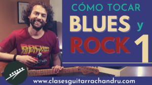 Cómo tocar blues y rock en la guitarra